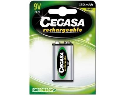 Livro Blister Pila Cegasa Recargable Hf22 180 Mah 8 9v De Desconocido (espanhol)