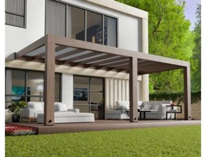 Pergolado CANOPIA Helsinki 3X6.6 Pergolado em madeira de cedro