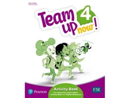 Livro Team Up Now! 4 Activity Book Da Editorial Longman De Inés Avello (espanhol)