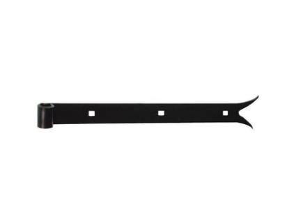 Dobradiça Cauda De Carpa 16 40x5 L800mm Preta Afbat