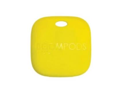 Boompods Boomtag Rastreador de Objetos Bluetooth Recarregável Amarelo