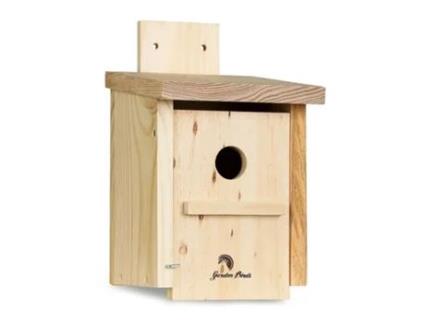 Caixa-ninho Pássaros Geminada