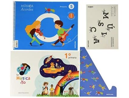 Livro Musica Acordes 5 Primaria Atril Ed19 Da Editorial Santillana De Santillana (espanhol)