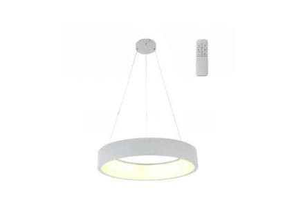 Luminária Pendente Led Lyn Branca 30w 2300lm Cristalrecord