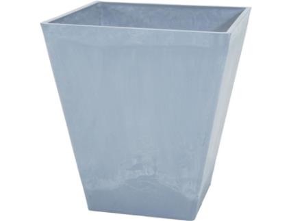 Vaso Ecostone Quadrado 48 X 57 Cm Cinza Mega Collections