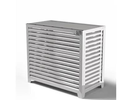 Cobertura Da Bomba De Calor - Big Blade - Branco - De Chão Tamanho Xxl (l 135cm - A 120cm - P 73cm) - Box Air Klima