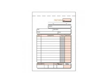 Livro Paq/10 Talonarios De Facturas 1/8 Natural Con I.g.i.c. Loan De Desconocido (espanhol)