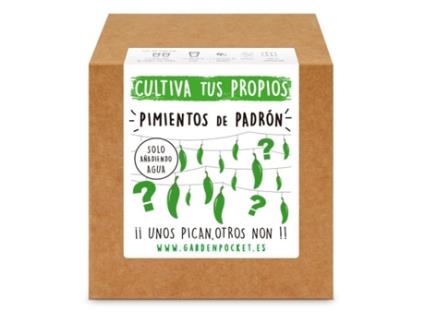 Kit Cultivo De Pimentão De Padrón Garden Pocket