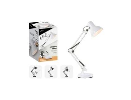 Livro Flexo Sobremesa Multiposicion Blanco De Desconocido (espanhol)