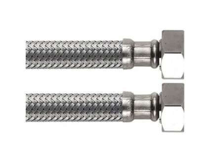 Mangueira Fêmea Dupla Boutte 12x17 Aço Inoxidável 30 Cm