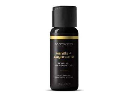 Óleo De Massagem Erótico Wicked Sensual Care Baunilha 120 Ml