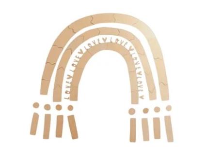 Decoração De Parede Arco-íris M