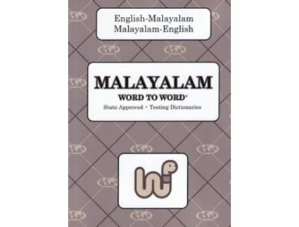 Livro English-malayalam Amp Malayalam-english Word-to-word Dictionary De C Sesma (inglês)