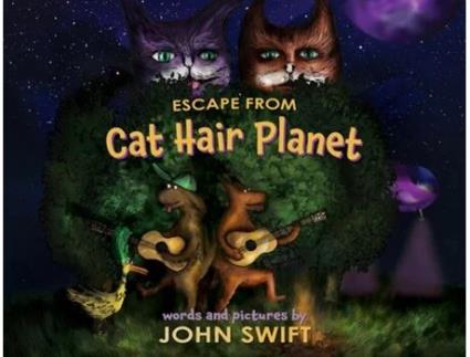 Livro Escape from Cat Hair Planet de John Swift (Inglês)