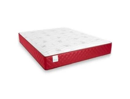 Colchão Viscoelástico Mulhacén Aloe Vera Transpirável Médio Alto Reversível Nalui Gravitas Core Vermelho (75x200)