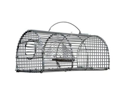 Ratoeira Em Malha Soldada Formato De Túnel 23x14x10cm Lucifer