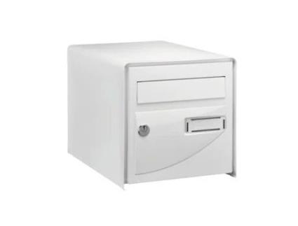 Caixa De Correio Dupla Face Probat Branco Ral 9016 Decayeux 125981