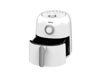 Fritadeira De Ar Sabiri Fácil De Usar Com Alça E Pernas Antiderrapantes Ip20 273x304x210mm Cor Branca E Prata Väline (1450w 230v)