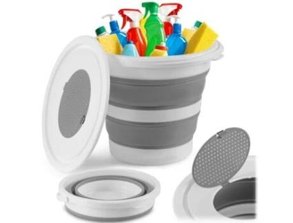 Cubo Dobrável com Asa MS-681 da Massido: Prático e Versátil