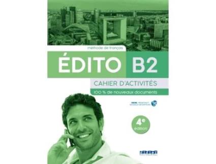 Livro Edito B2 Cahier Dexercices 2022 Da Editorial Santillana-didier De Aavv (francês)