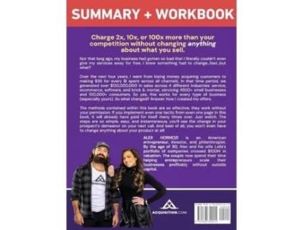 Livro 100M Offers Summary and Workbook How To Make Offers So Good People Feel Stupid Saying No de Alex Hormozi (Inglês - Capa Dura)