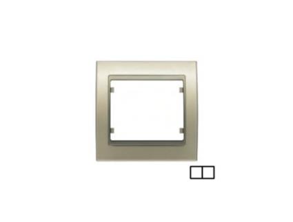 Quadro 2 Elementos Golden Malta Bjc Mega 22002 Dm