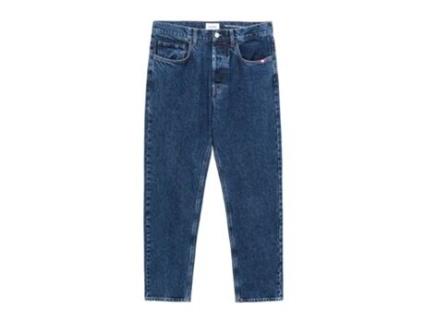 Jeans De Homem Amish Jeremiah Straight Recycled Algodão Azul (32)