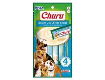 CHURU Dog Receta de Pollo Con Queso 12X4X14 Gr