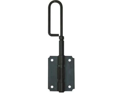 Fechadura Baioneta Afbat 14 L300mm Preta Nível De Segurança 6 5 Pinos Meio Cilindro