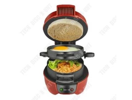 Máquina de Hambúrguer TD, Máquina de Omelete, Bife, Sanduíche, Café da Manhã, Máquina de Pão de Hambúrguer
