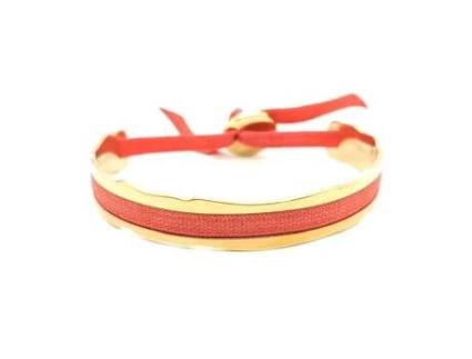 Pulseira Feminina Les Interchangeables Pulseira Les Interchangeables Pulseira Fita 4mm Rosa Doce Aleatório Cor Do Material Rosa