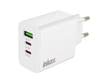 Carregador Usb-c Carregamento Rápido Inkax Branco