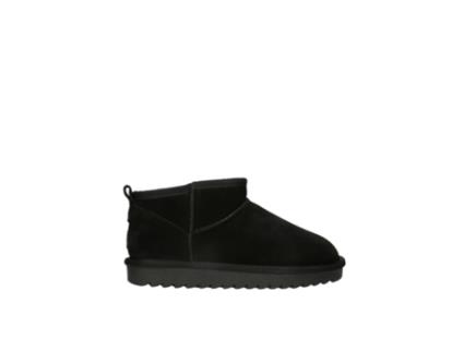 Botas De Mulher Colors Of California Short Winter Bla Poliéster Preto (40)