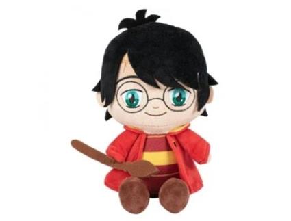 Peluche Softies De Harry Potter Practicando Quiditch 20cm Famosavolumen