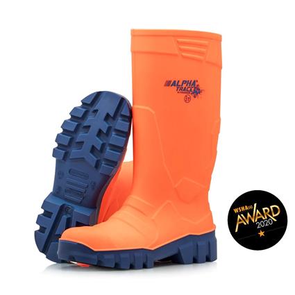 Galocha Impermeável DIKAMAR Alpha Trace S5 High Visibility Laranja