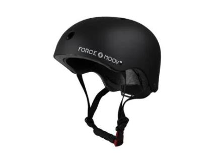 Capacete De Proteção Para Scooter Eléctrica Multiactividades Preto Force Moov