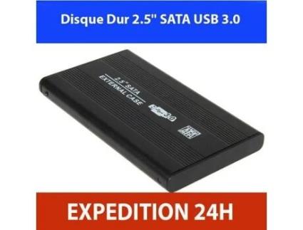 Gabinete Externo Para Disco Rígido 2,5 Sata Usb 3.0 Caixa Pc Portátil De Alumínio Isonix