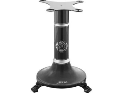 BERKEL Pedestal para Cortador de Volante Mod.B3 Hommage B14 Preto com Decorações Prateadas