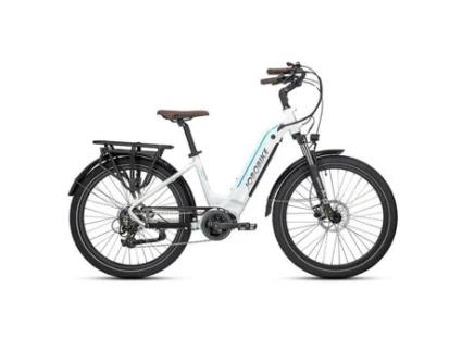 Quadro De Bicicleta Elétrica Jobobike Linda Roda De 16,5 Polegadas 26 Branca 36v 14ah 25km / H 90km
