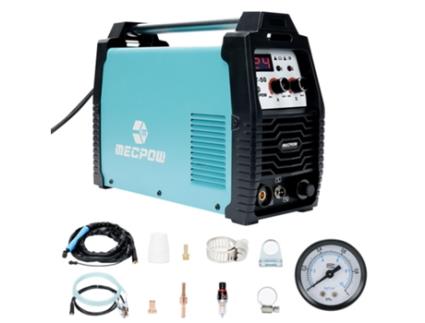 Cortador A Plasma Mecpow Cut 50 Tecnologia De Inversor Igbt Arco De Contacto Arranque Ventilador Inteligente Corta Materiais De 5 15mm