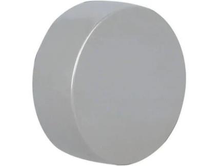 Touca De Metal Cromado D25mm X2 Mobois