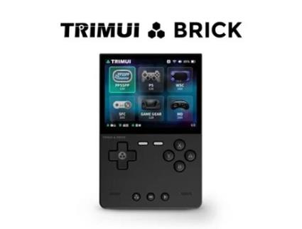 Console retrô com Bluetooth, vermelha, sem memória