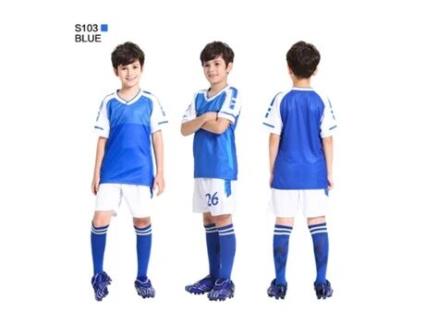 Conjuntos de Camisolas de Futebol para Crianças Personalizadas Camisolas de Futebol de Treino para Rapazes M XIMU