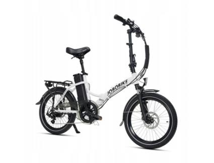 Bicicleta Elétrica Jobobike Sam White 468 Wh 36v 13ah 250w Branca