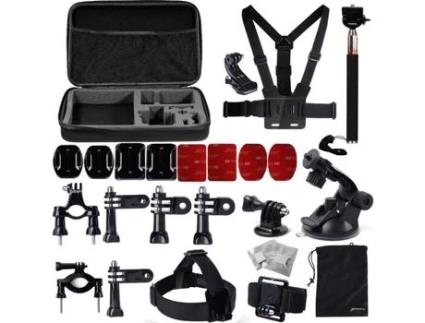 Conjunto De Acessórios Gopro Hero 2 3 35 Peças Monopé Telescópico Bolsa De Transporte Xcsource