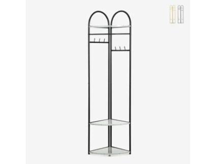 Bengaleiro de Borda Vertical Com Prateleiras Compactas Brilhantes Ahd Amazing Home Design