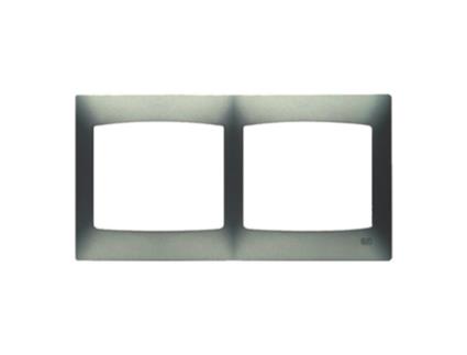 Quadro 2 Elementos Lava Grey Bjc Coral 21012 Gl