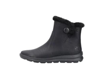 Botins De Mulher Rieker Belinga Zip Preto (40)