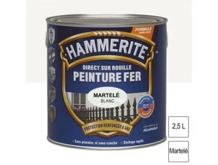 Tinta Julien Hammerite 2,5 L Branco Glicerophtálico Brilhante