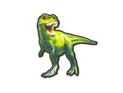 Ecusson Termocolante Dinossauro T Rex 6x6cm Mdc